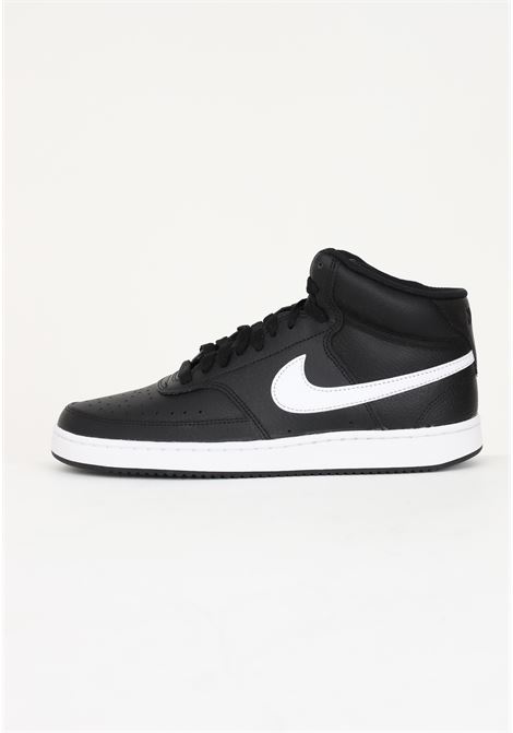 Black sneakers for men and women NikeCourt Vision Mid NIKE | CD5436001