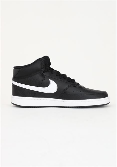 Black sneakers for men and women NikeCourt Vision Mid NIKE | Sneakers | CD5436001