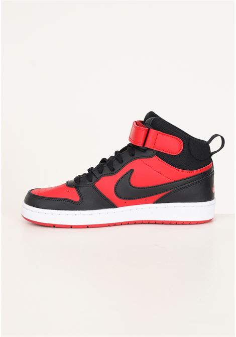 Red and black high-top sneakers for men and women Court Borough Mid 2 NIKE | Sneakers | CD7782602