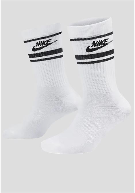 White logo socks in a 3 pack for men and women NIKE | Socks | DX5089103