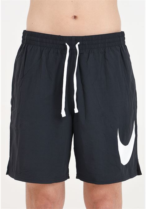 Shorts mare nero da uomo Nike 7 Volley Short NIKE | Beachwear | NESSE506001