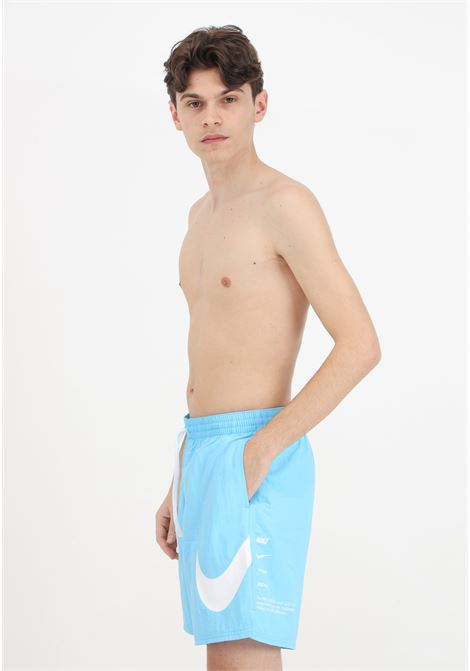 Nike 7 Volley Short men's aquamarine swim shorts NIKE | Beachwear | NESSE506486
