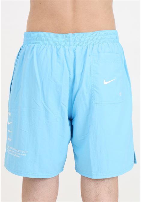 Nike 7 Volley Short men's aquamarine swim shorts NIKE | NESSE506486