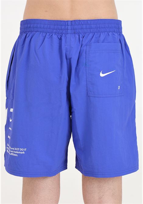 Nike 7 Volley Short men's blue swim shorts NIKE | Beachwear | NESSE506504