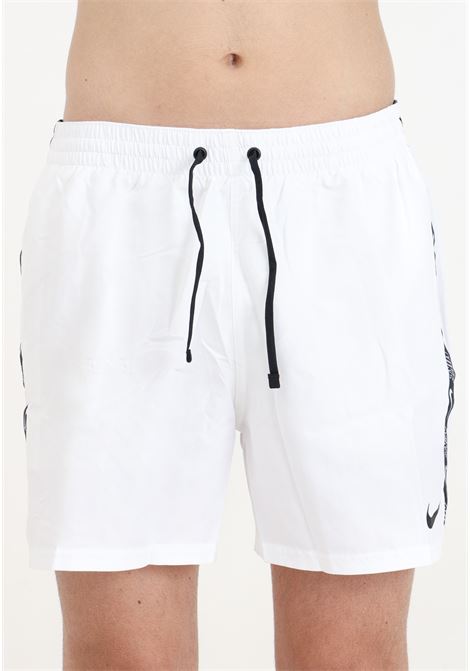 Shorts mare bianco da uomo Nike Tape NIKE | NESSE559100