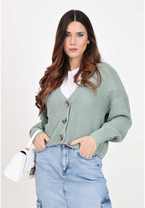 Green cardigan for women ONLY | Cardigan | 15211521Chinois Green