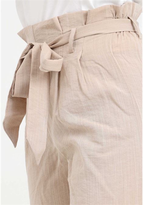 Beige women's trousers ONLY | 15269628Safari