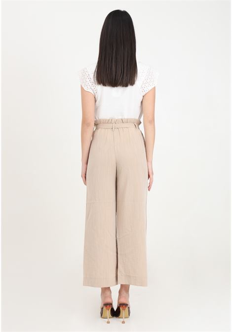 Beige women's trousers ONLY | Pants | 15269628Safari