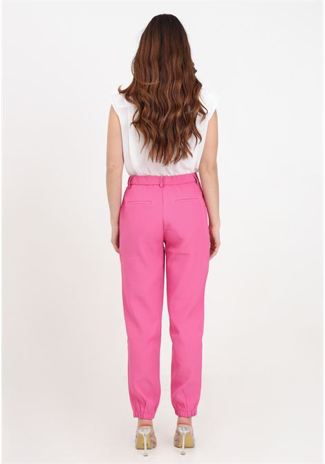 Pantaloni donna fucsia con elastico sul fondo ONLY | Pantaloni | 15311117Raspberry Rose