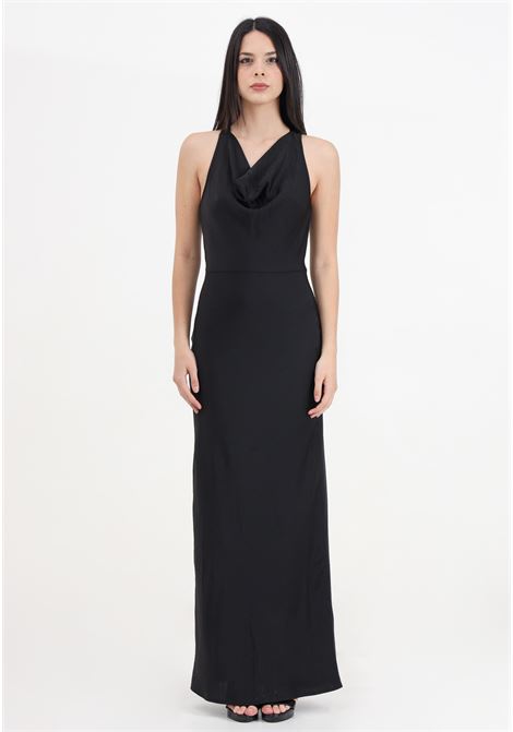 Long black dress for women with open back ONLY | Dresses | 15318847Black