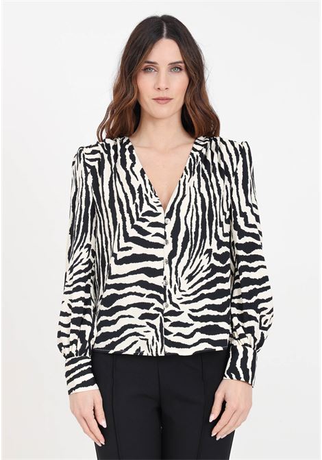 Onlcaty thalia life women's blouse with zebra print ONLY | Blouses | 15319879Cloud Dancer