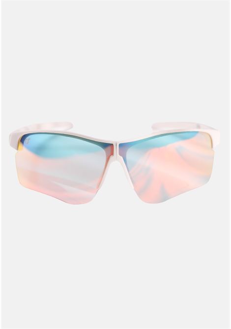 White folding sunglasses for men and women, Barcellona model OS SUNGLASSES | OS2050C04