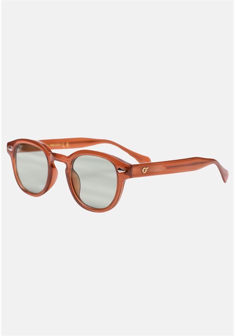 Occhiali da sole Berlino Premium marroni con lenti azzurre OS SUNGLASSES | Sunglasses | OS2051C03