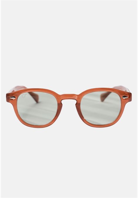 Occhiali da sole Berlino Premium marroni con lenti azzurre OS SUNGLASSES | Sunglasses | OS2051C03