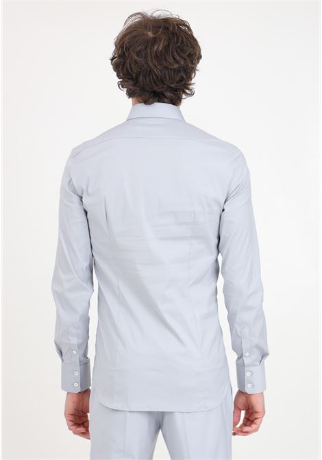 Pearl gray dress shirt for men PATRIZIA PEPE | 5C0017/A01S107