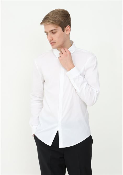 White dress shirt for men PATRIZIA PEPE | 5C0314/A01W103