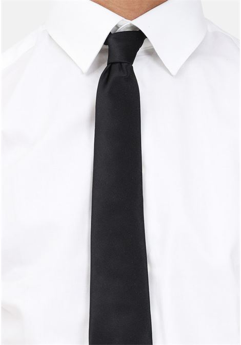 Black men's tie PATRIZIA PEPE | Necktie | 5F0008/A1WKK102