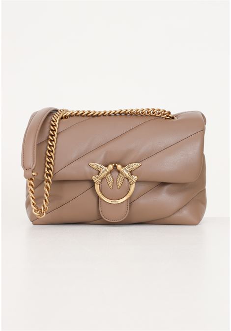 Classic Love Bag Puff women's beige shoulder bag PINKO | Bags | 100038-A0F2D01Q
