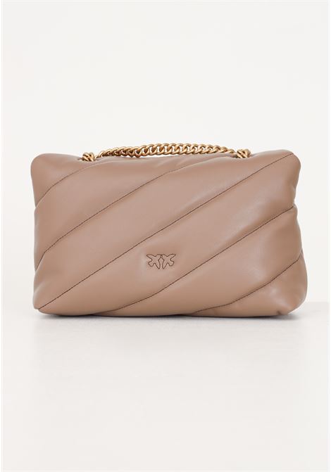 Classic Love Bag Puff women's beige shoulder bag PINKO | 100038-A0F2D01Q