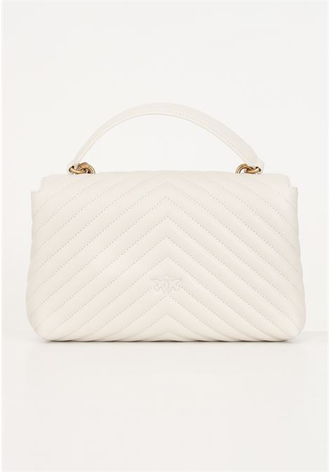 White silk women's bag, Lady Love Bag Puff model PINKO | 100043-A0GKZ14Q