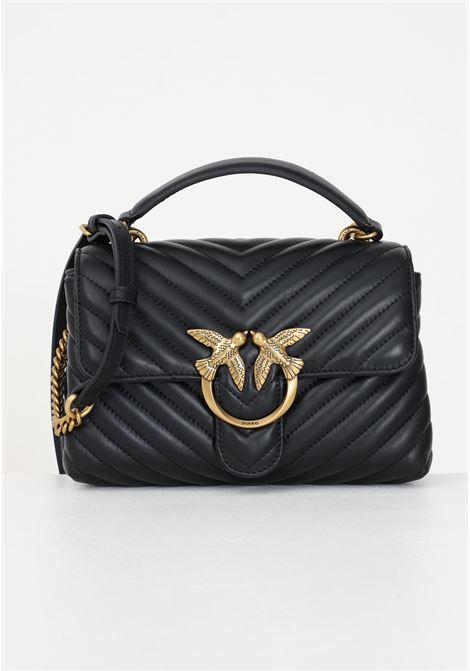 Love Lady Puff Mini' women's black shoulder bag PINKO | Bags | 100044-A0GKZ99Q