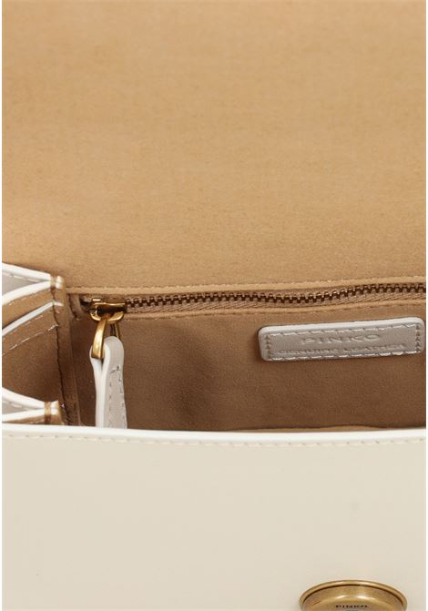 Love One Top Handle Mini Light white women's shoulder bag PINKO | Bags | 100071-A0F1Z14Q