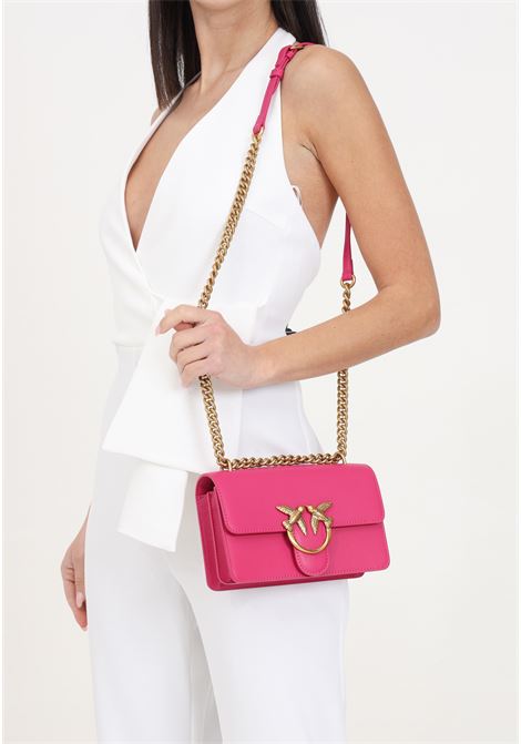 Love One Mini women's fuchsia shoulder bag PINKO | Bags | 100074-A0F1N17Q