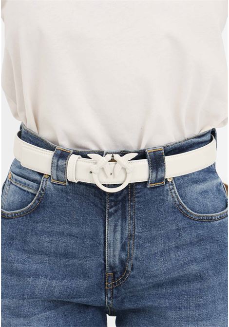 Love Berry H3 Belt women's white belt PINKO | Belts | 100125-A1K2Z14B