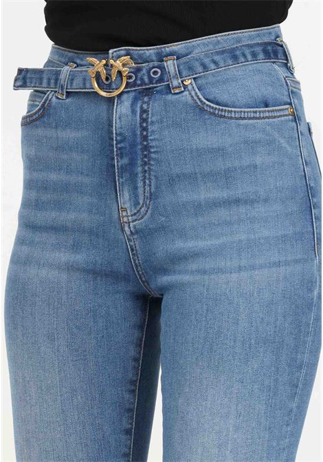 Jeans da donna skinny stretch con cintura PINKO | Jeans | 100161-A1MPPJU