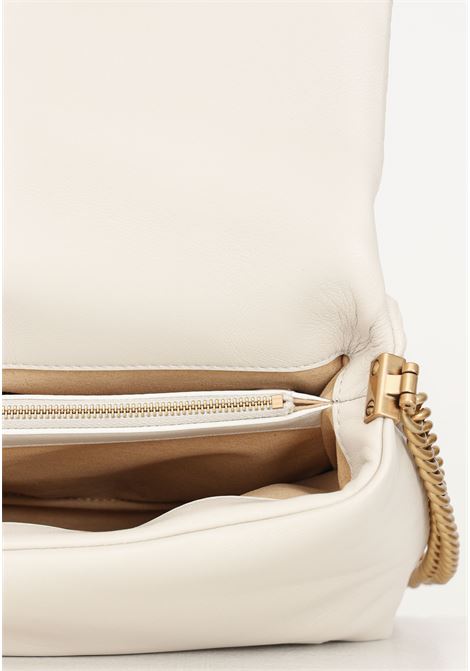 Borsa bianca da donna Classic Love Bag Click Puff PINKO | Borse | 101585-A10FZ14B