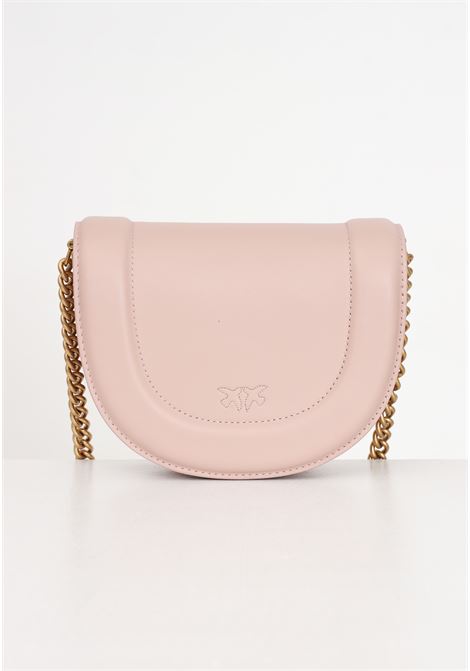 Powder pink women's shoulder bag Mini Love Bag Click PINKO | 101969-A0QOO81Q
