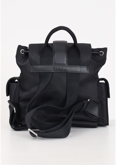 Zaino da donna nero Pocket backpack PINKO | Zaini | 102745-A1J4Z99N