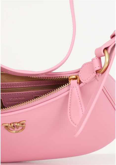 Women's bag navy pink mini love bag half moon simply PINKO | Bags | 102790-A0F1P31Q