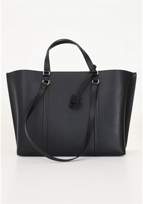 Carrie Shopper big black women's tote bag PINKO | 102832-A1LFZ99Q