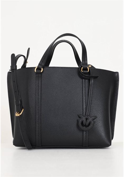 Carrie Shopper Classic black women's handbag PINKO | 102833-A1LFZ99Q
