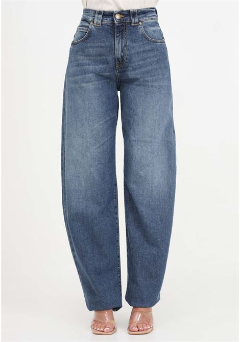 Jeans da donna egg fit denim vintage PINKO | Jeans | 103180-A1LQPJZ
