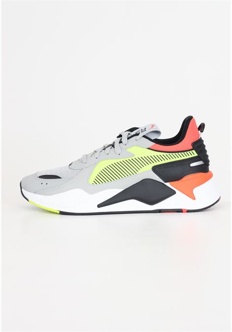 RS X HARD DRIVE men's sneakers in white, orange, black, yellow and grey PUMA | Sneakers | 36981801