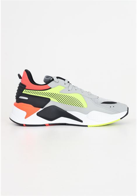 RS X HARD DRIVE men's sneakers in white, orange, black, yellow and grey PUMA | 36981801