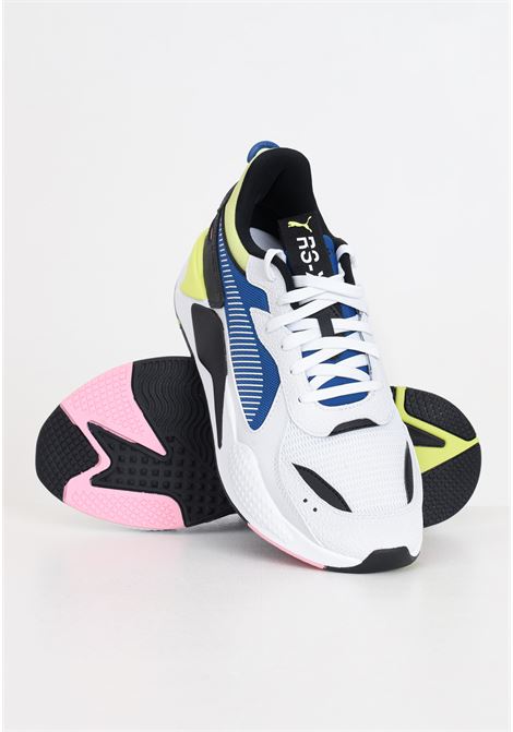 Sneakers uomo RS X HARD DRIVE bianche, blu, nere, gialle PUMA | Sneakers | 36981815