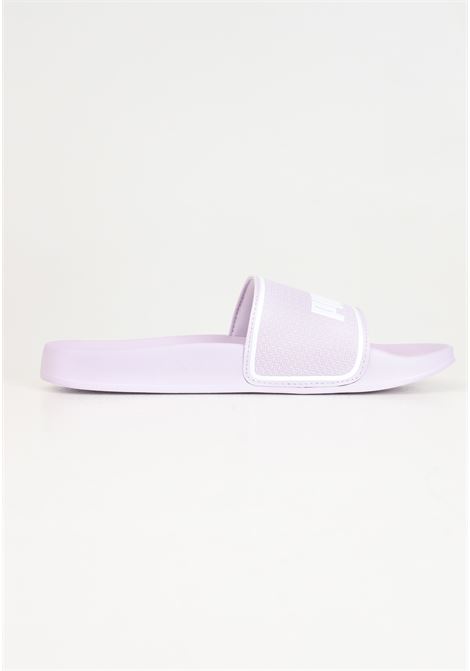 Lilac and white Leadcat 2.0 men's and women's slippers PUMA | Slippers | 38413908