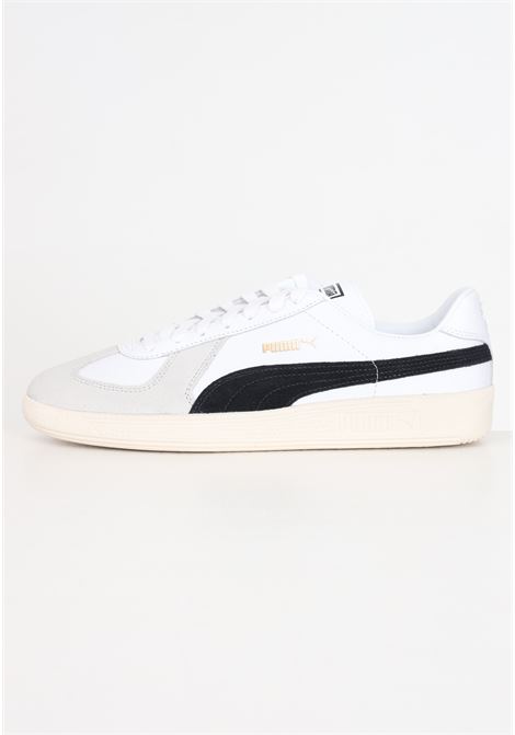 ARMY TRAINER men's sneakers in white and black PUMA | Sneakers | 38660701