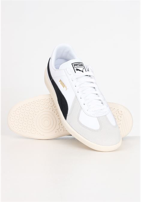 ARMY TRAINER men's sneakers in white and black PUMA | Sneakers | 38660701
