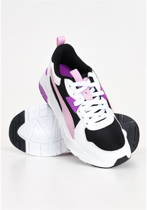 Trinity Lite sneakers for women, white, pink and black PUMA | Sneakers | 38929221