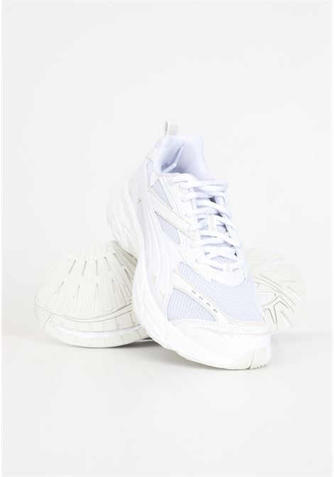 MORPHIC BASE men's white sneakers PUMA | Sneakers | 39298201