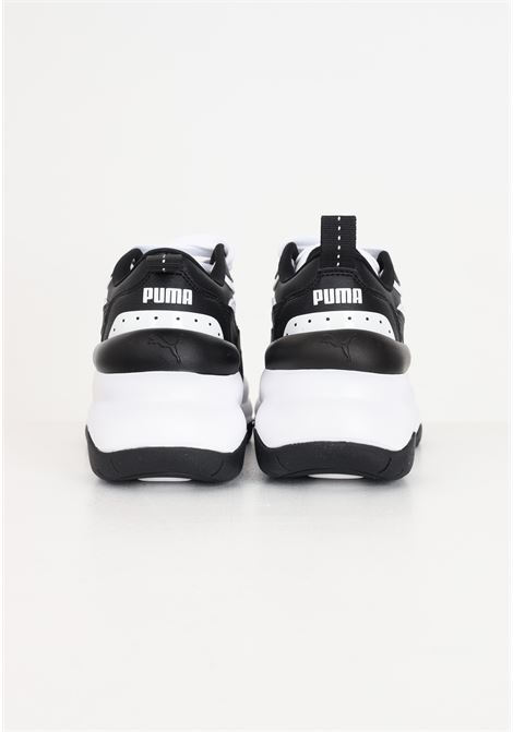 Sneakers donna CILIA WEDGE bianche e nere PUMA | Sneakers | 39391507