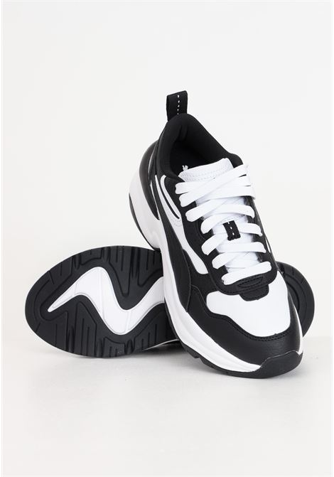 Sneakers donna CILIA WEDGE bianche e nere PUMA | Sneakers | 39391507