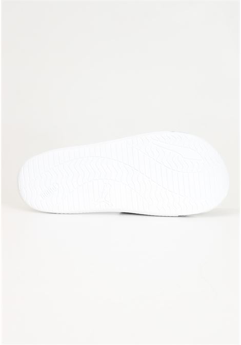 SoftridePro Slide 24 V men's white and black slippers PUMA | Slippers | 39543101