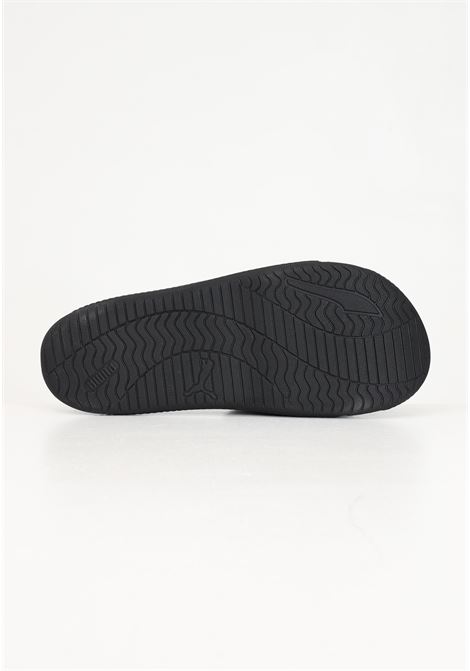 SoftridePro Slide 24 V men's white and black slippers PUMA | Slippers | 39543102