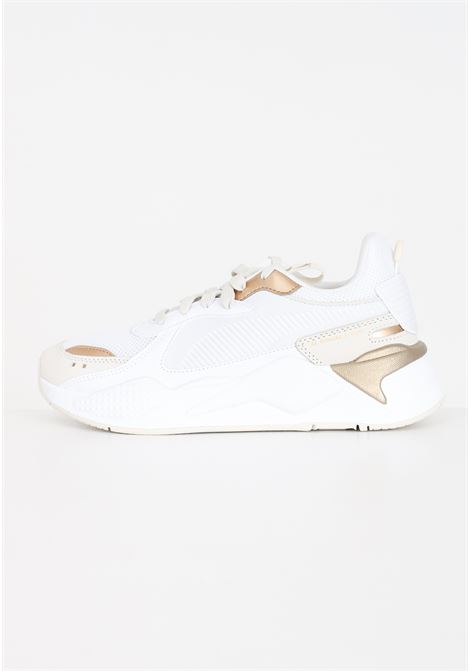 RS-X glam white and gold women's sneakers PUMA | Sneakers | 39639301