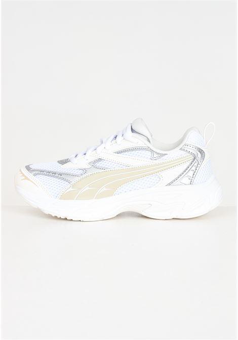 Sneakers Morphic metallic wns bianche e beige da donna PUMA | 39729801